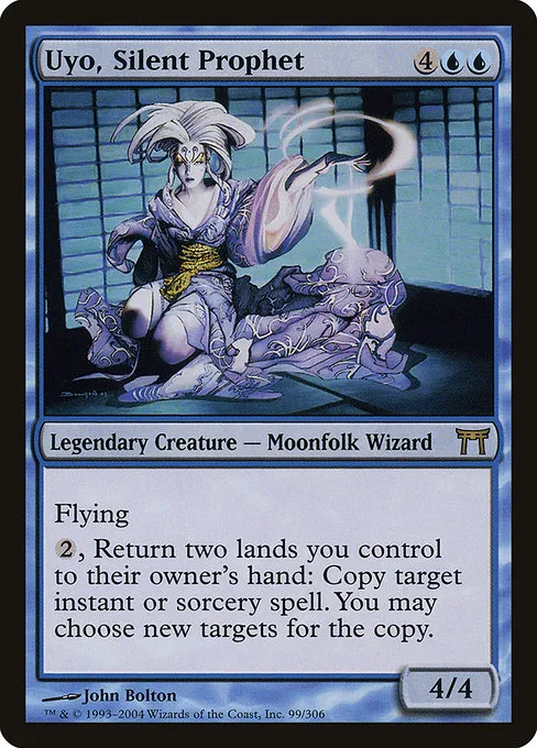 Uyo, Silent Prophet · Champions of Kamigawa 99/307