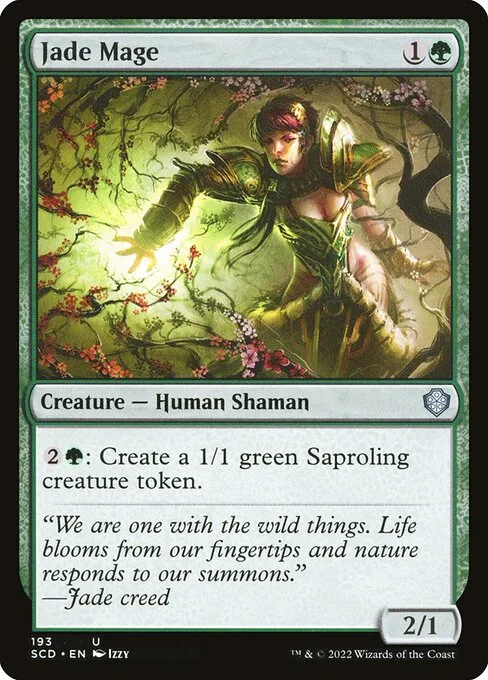 Jade Mage · Starter Commander Decks 193/352