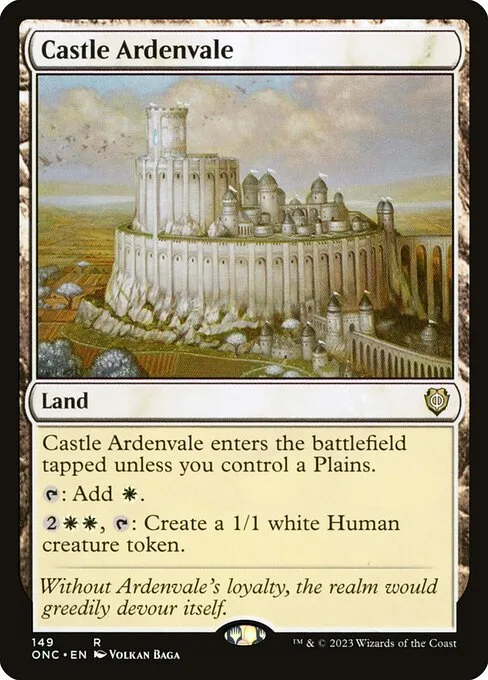 Castle Ardenvale · Phyrexia: All Will Be One Commander 149/174