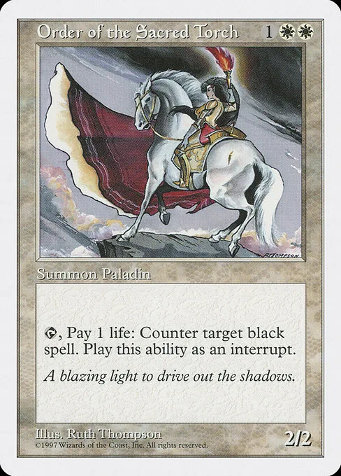 Order of the Sacred Torch · Fifth Edition 48/460