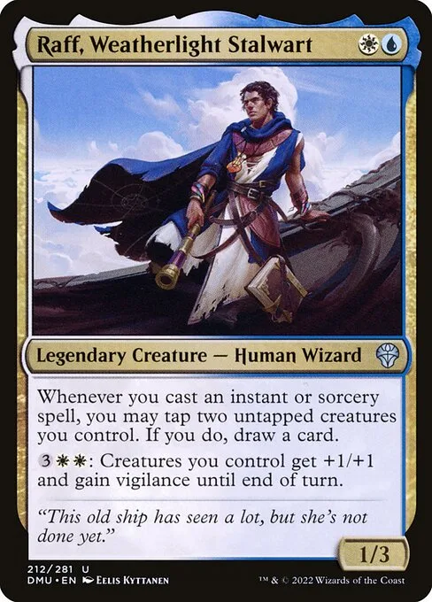 Raff, Weatherlight Stalwart · Dominaria United 212/453
