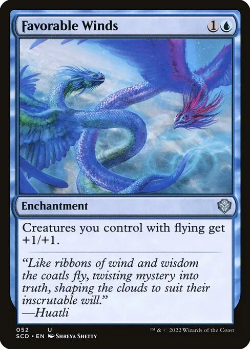 Favorable Winds · Starter Commander Decks 52/352