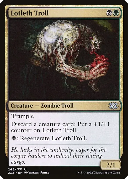 Lotleth Troll · Double Masters 2022 245/579