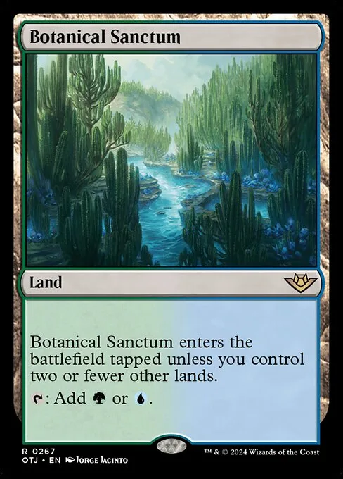 Botanical Sanctum · Outlaws of Thunder Junction 267/374