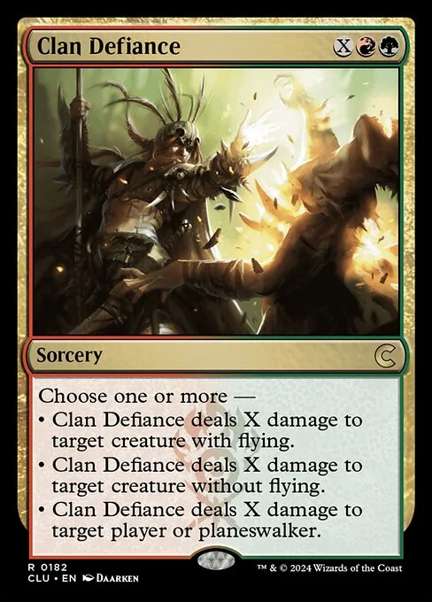 Clan Defiance · Ravnica: Clue Edition 182/284