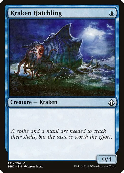 Kraken Hatchling · Battlebond 121/256