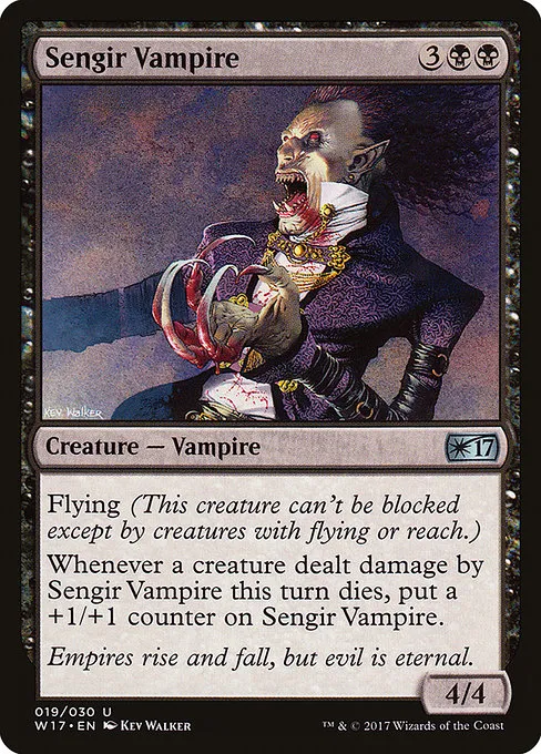 Sengir Vampire · Welcome Deck 2017 19/30