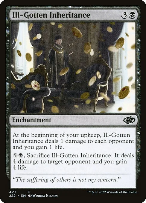 Ill-Gotten Inheritance · Jumpstart 2022 427/835