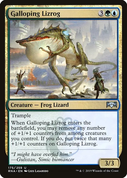 Galloping Lizrog · Ravnica Allegiance 175/273