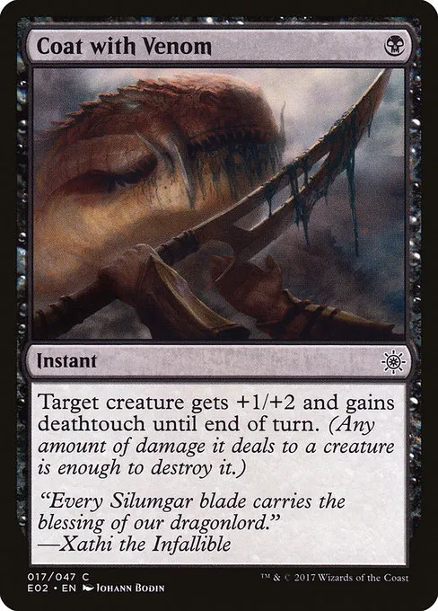 Coat with Venom · Explorers of Ixalan 17/48