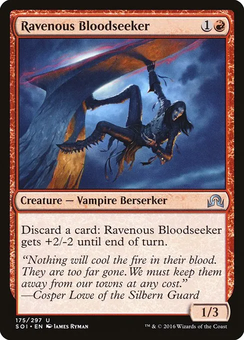 Ravenous Bloodseeker · Shadows over Innistrad 175/302