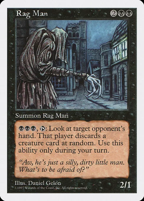 Rag Man · Fifth Edition 190/460