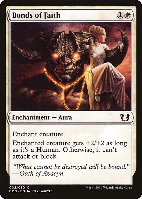 Bonds of Faith · Duel Decks: Blessed vs. Cursed 2/80