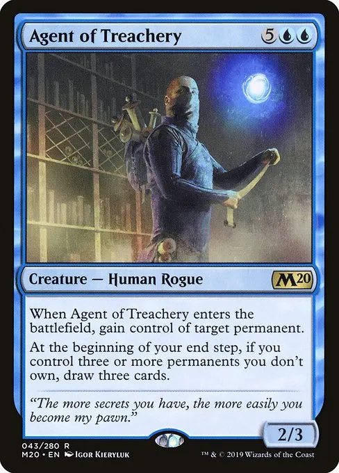 Agent of Treachery · Core Set 2020 43/346