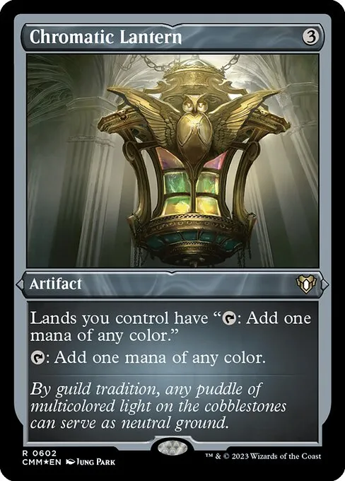 Chromatic Lantern · Commander Masters 602/1067