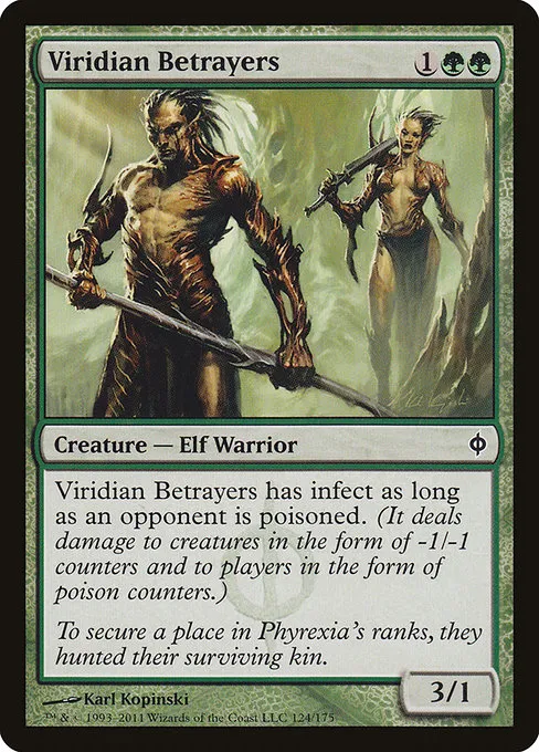 Viridian Betrayers · New Phyrexia 124/175