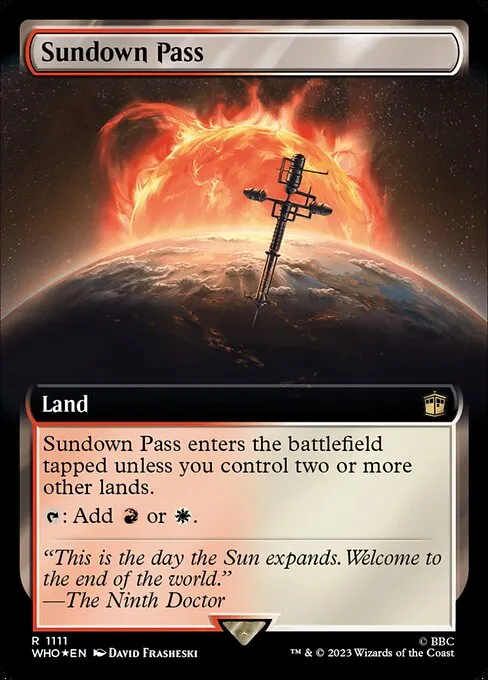 Sundown Pass · Doctor Who 1111/1178