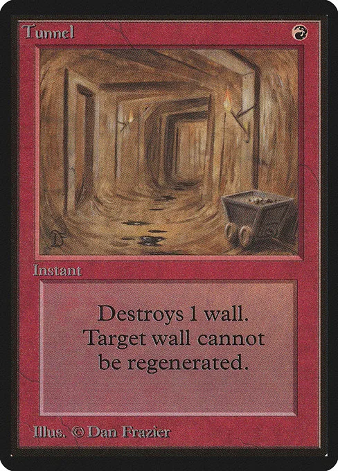 Tunnel · Limited Edition Beta 179/302