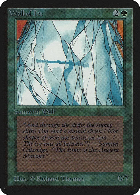 Wall of Ice · Limited Edition Alpha 224/295