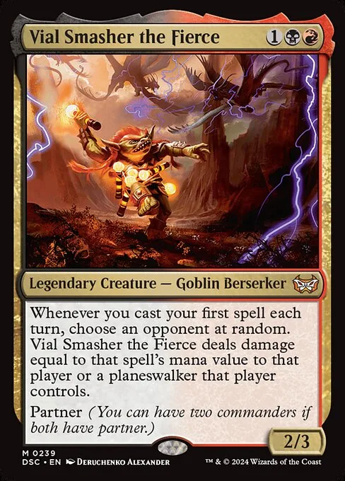 Vial Smasher the Fierce · Duskmourn: House of Horror Commander 239/373