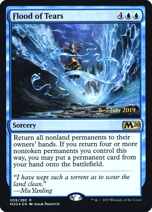 Flood of Tears · Core Set 2020 Promos 59s/144