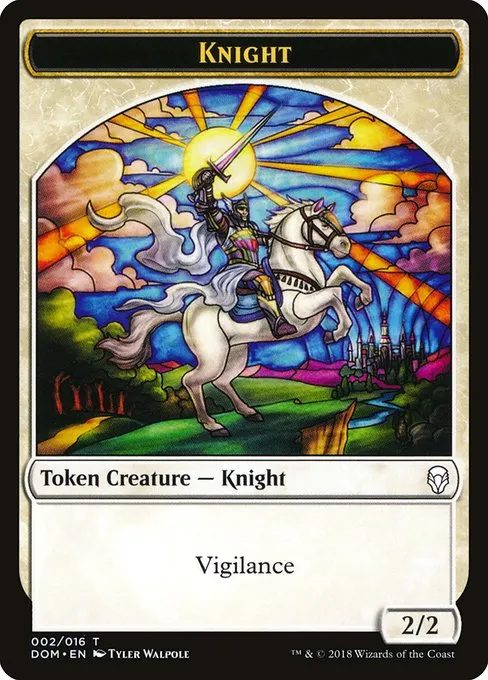 Knight · Dominaria Tokens 2/16