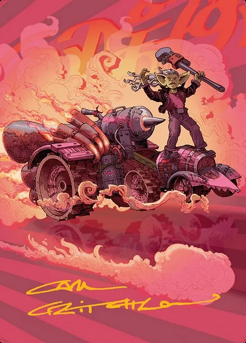 Burner Rocket // Burner Rocket · Aetherdrift Art Series 41/54