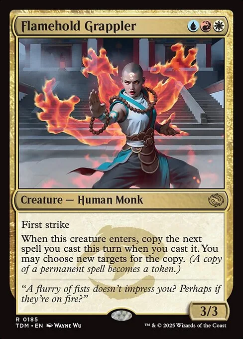 Flamehold Grappler · Tarkir: Dragonstorm 185/427