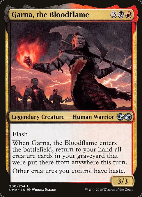 Garna, the Bloodflame · Ultimate Masters 200/254