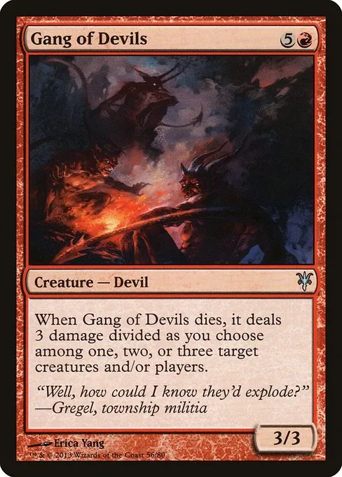 Gang of Devils · Duel Decks: Sorin vs. Tibalt 56/80