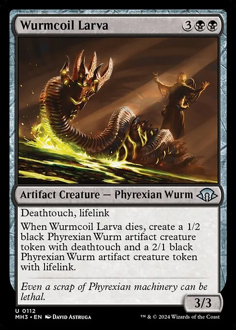Wurmcoil Larva · Modern Horizons 3 112/528