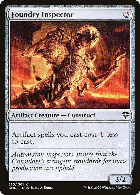 Foundry Inspector · Commander Legends 310/718