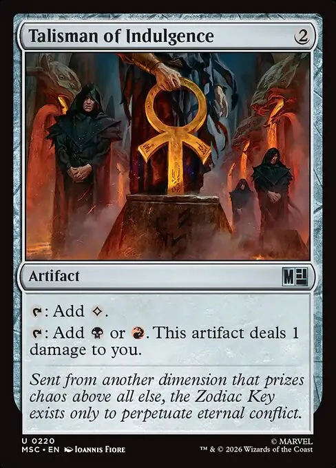 Talisman of Indulgence · Marvel Super Heroes Commander 220/9