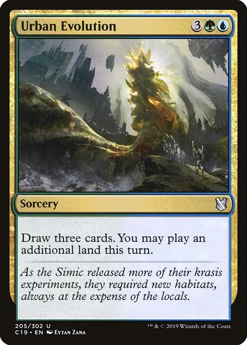 Urban Evolution · Commander 2019 205/302