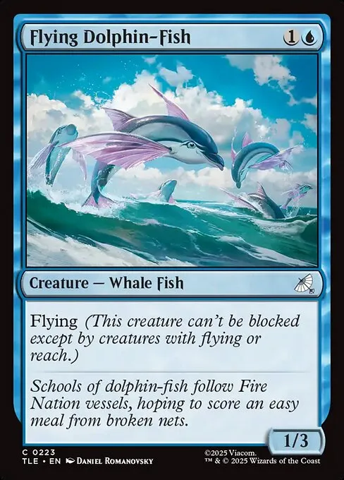 Flying Dolphin-Fish · Avatar: The Last Airbender Eternal 223/317