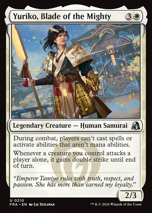 Yuriko, Blade of the Mighty · Reality Fracture 210/7