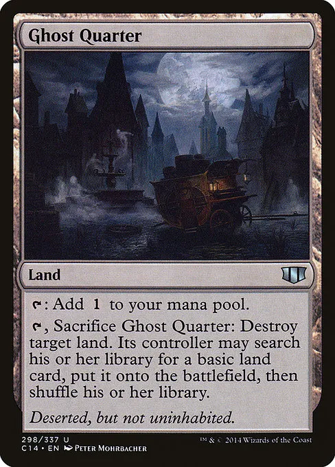 Ghost Quarter · Commander 2014 298/337