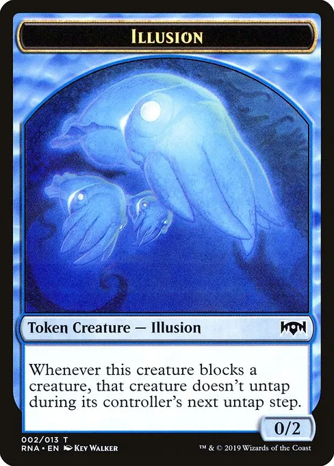 Illusion · Ravnica Allegiance Tokens 2/13