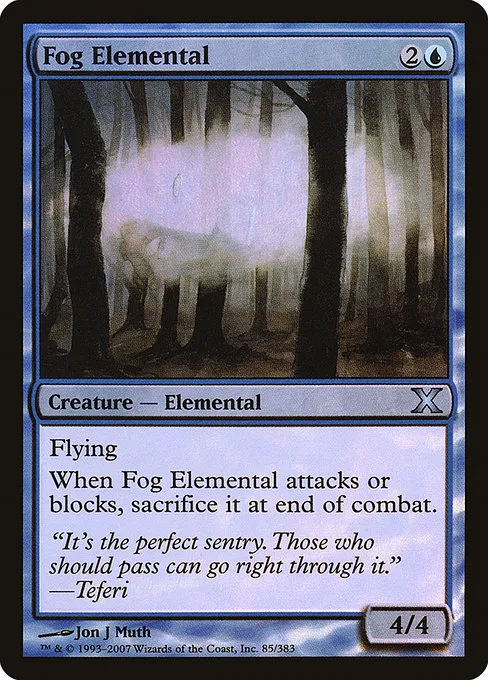 Fog Elemental · Tenth Edition 85★/510