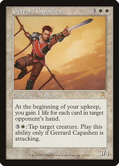 Gerrard Capashen · Apocalypse 11/143