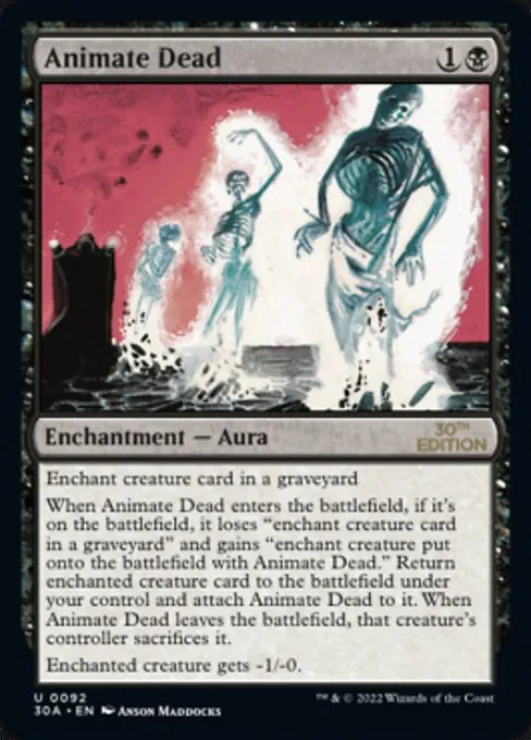 Animate Dead · 30th Anniversary Edition 92/594
