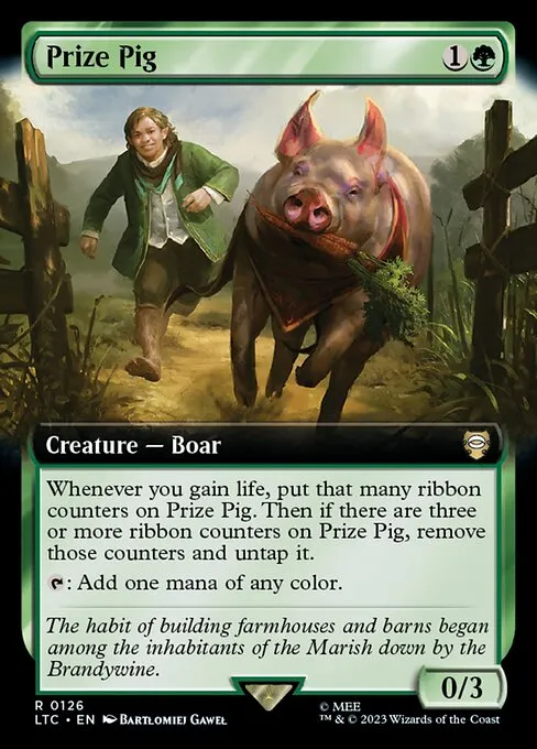 Prize Pig · Tales of Middle-earth Commander 126/591