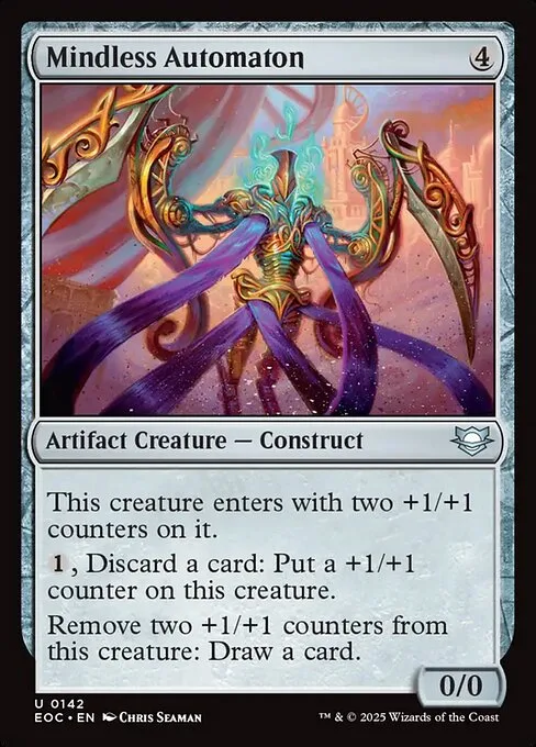 Mindless Automaton · Edge of Eternities Commander 142/191