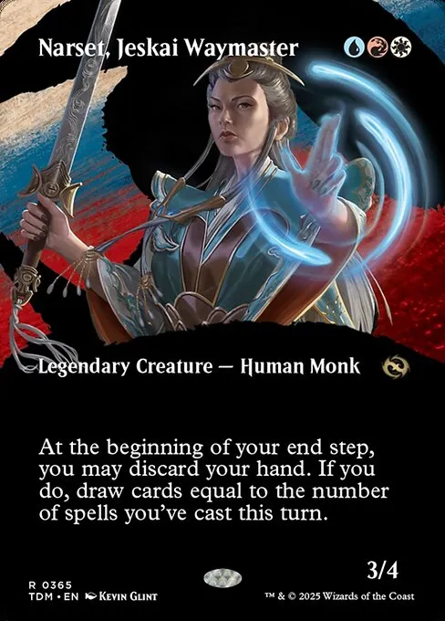 Narset, Jeskai Waymaster · Tarkir: Dragonstorm 365/427