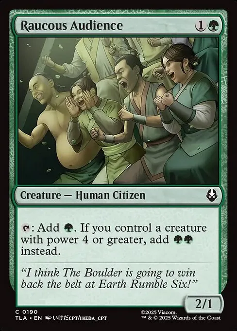 Raucous Audience · Avatar: The Last Airbender 190/394