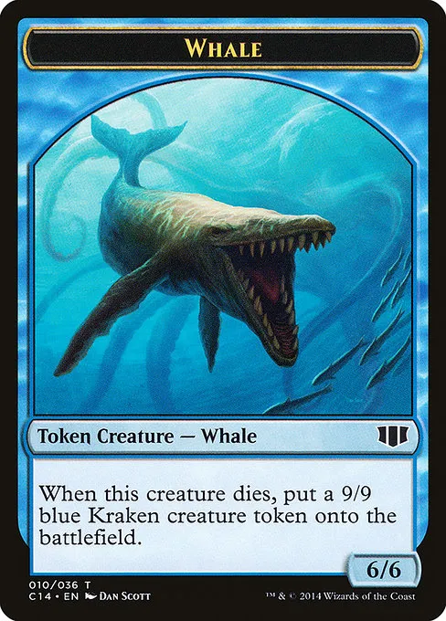 Whale · Commander 2014 Tokens 10/36