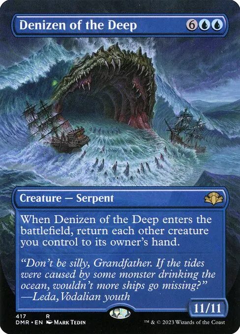 Denizen of the Deep · Dominaria Remastered 417/457