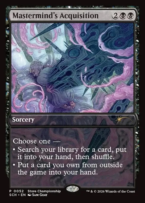 Mastermind's Acquisition · Store Championships 52/50