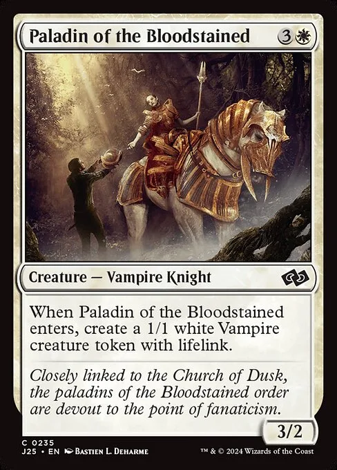 Paladin of the Bloodstained · Foundations Jumpstart 235/779