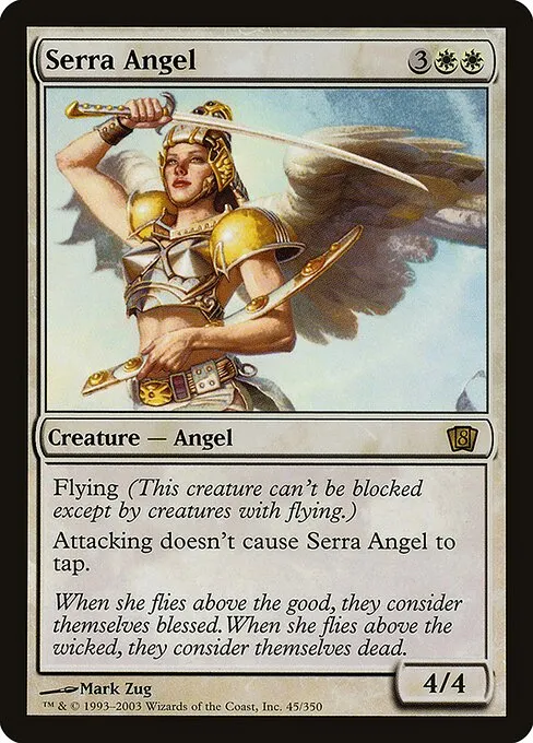 Serra Angel · Eighth Edition 45★/711